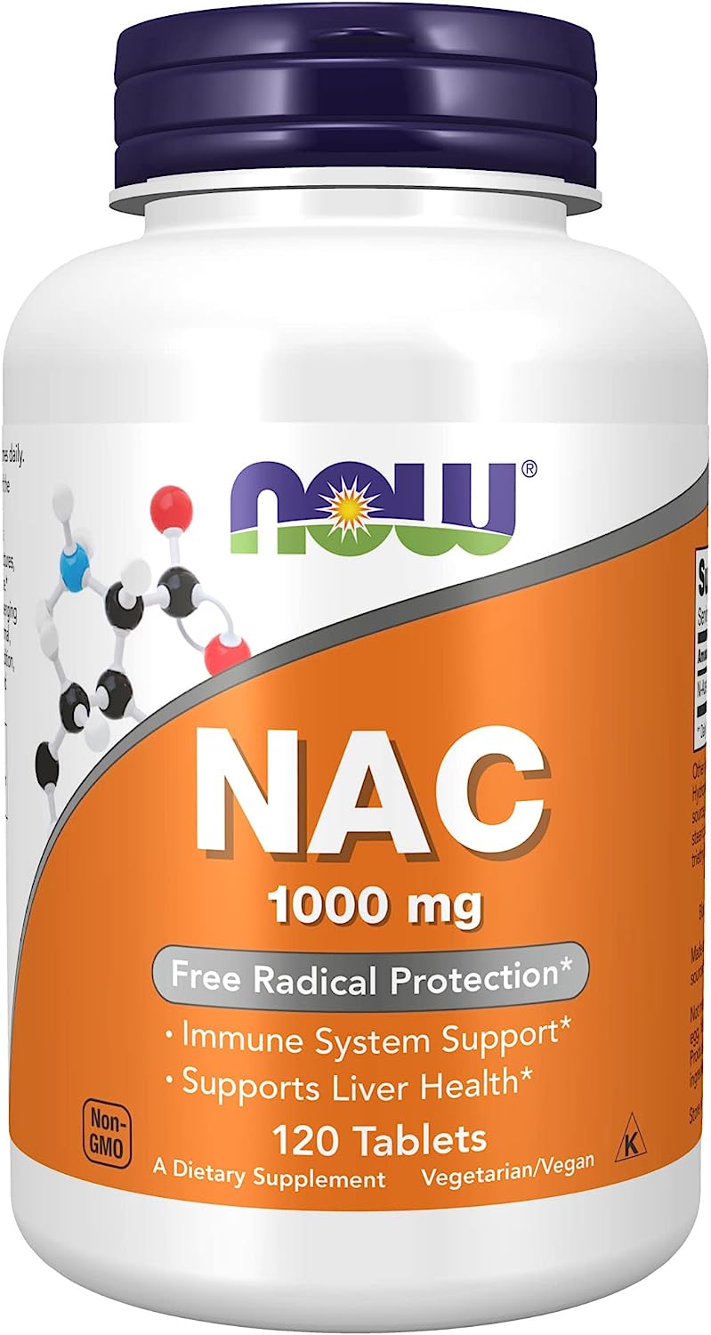 Now Nac 1000mg 120 Tabletas
